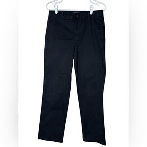 The Children's Place Big Boy Black Adjustable Pant Size 12 (Husky)